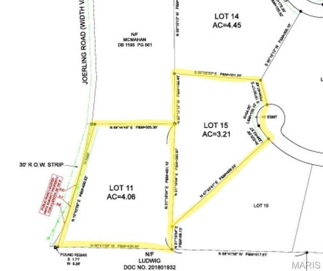 LOT11 And Rdg, Marthasville, MO 63357