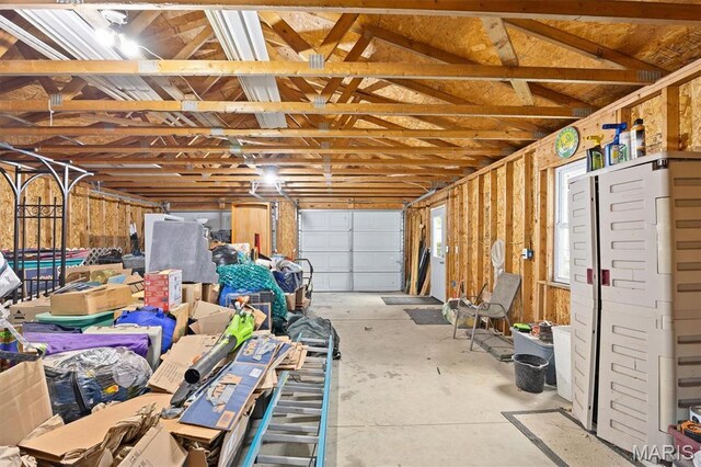 203 N Williams St, Albers, IL 62215 - view of garage