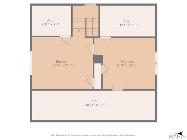 203 N Williams St, Albers, IL 62215 - room layout