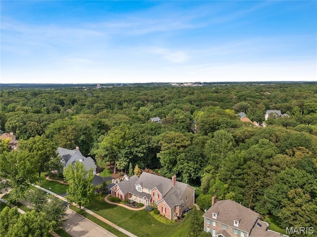 16427 Andraes Dr, Chesterfield, MO 63005 - drone / aerial view of a forest
