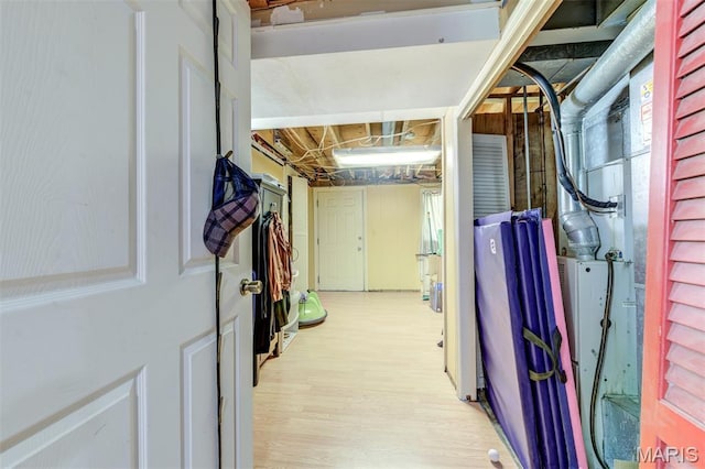 713 Settler Rd, Fenton, MO 63026 - basement featuring light wood-style floors