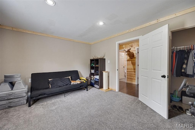 14864 S State Highway 21, Potosi, MO 63664 - living area with carpet and recessed lighting