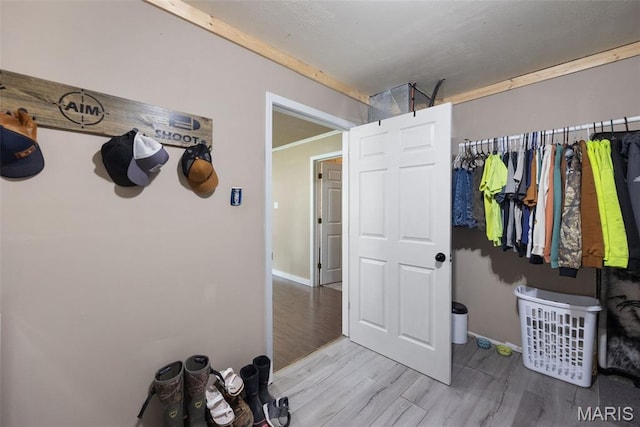 14864 S State Highway 21, Potosi, MO 63664 - mudroom with light wood finished floors and baseboards
