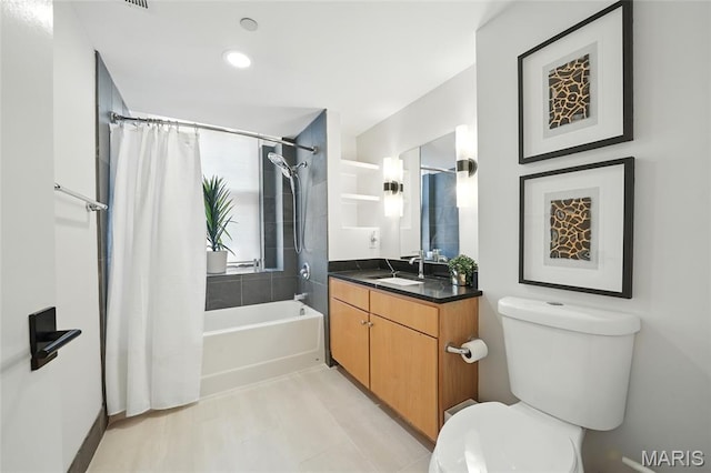 314 N Broadway Unit 806, Saint Louis, MO 63102 - full bathroom with shower / bath combo, toilet, and vanity