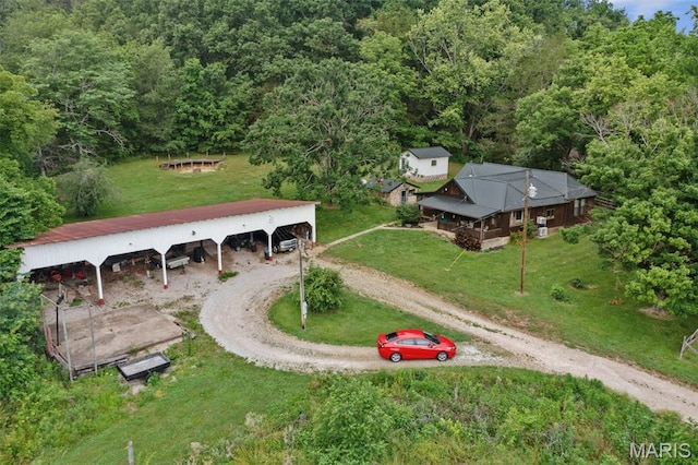 19185 Highway Hwy, Arcadia, MO 63621 - aerial view of a heavily wooded area