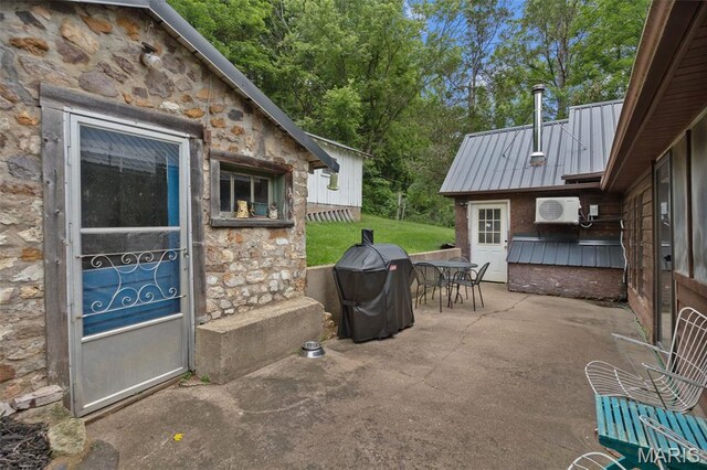 19185 Highway Hwy, Arcadia, MO 63621 - view of patio / terrace with a grill and outdoor dining area