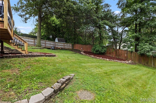 818 Sheraton Ln, Herculaneum, MO 63048 - view of yard with stairs