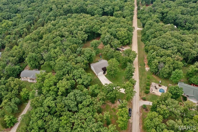 10041 Fox Haven Rd, Blackwell, MO 63626 - view of property location with a forest