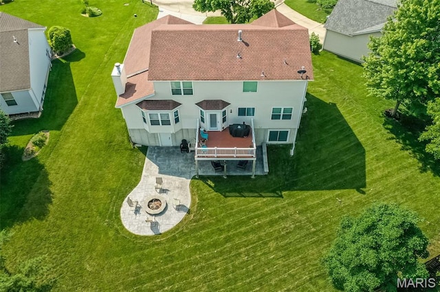 5 Poor Richard Ct, Ofallon, MO 63366 - view from above of property