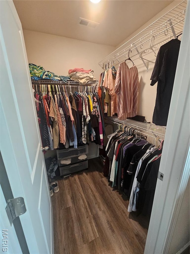 292 Southview Dr, Jackson, MO 63755 - spacious closet with wood finished floors