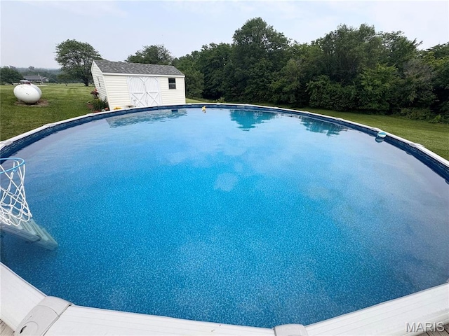 3581 Eagle Crest Dr, Palmyra, MO 63461 - outdoor pool with a yard