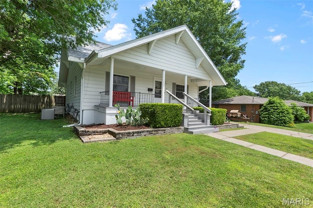 618 Parkview St, Jackson, MO 63755 - bungalow-style home with covered porch and roof with shingles