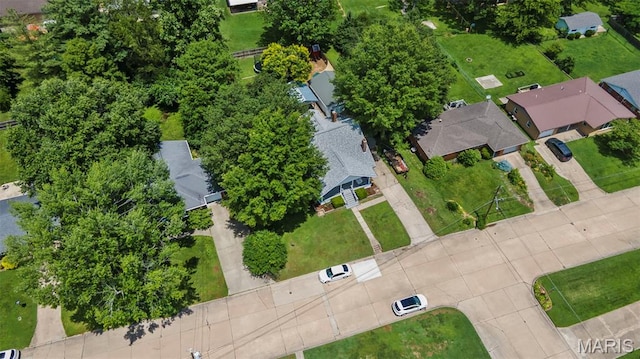 618 Parkview St, Jackson, MO 63755 - aerial perspective of suburban area