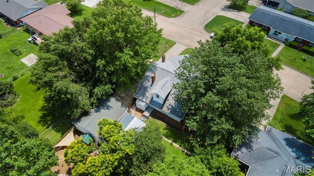 618 Parkview St, Jackson, MO 63755 - aerial perspective of suburban area