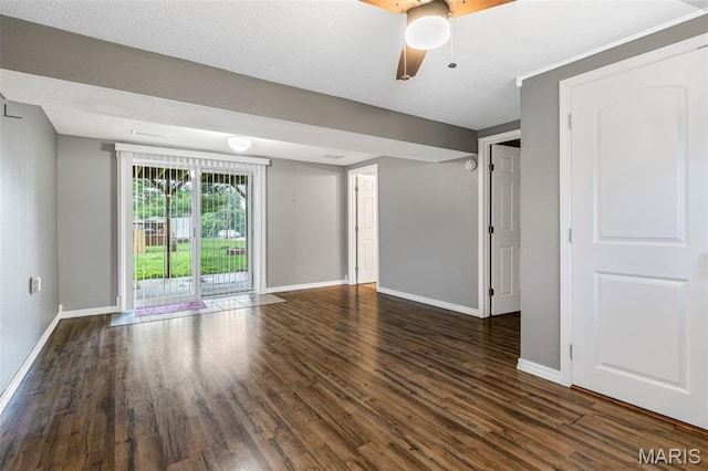 1 Mileva Ct, Farmington, MO 63640 - unfurnished room featuring wood finished floors, baseboards, and a ceiling fan