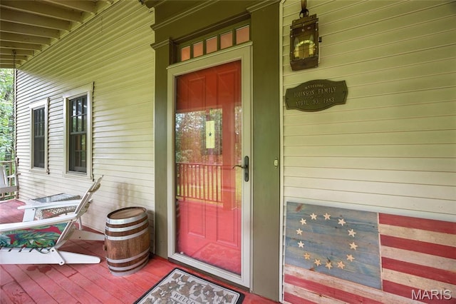 1423 Emily Ln, Festus, MO 63028 - property entrance with a porch
