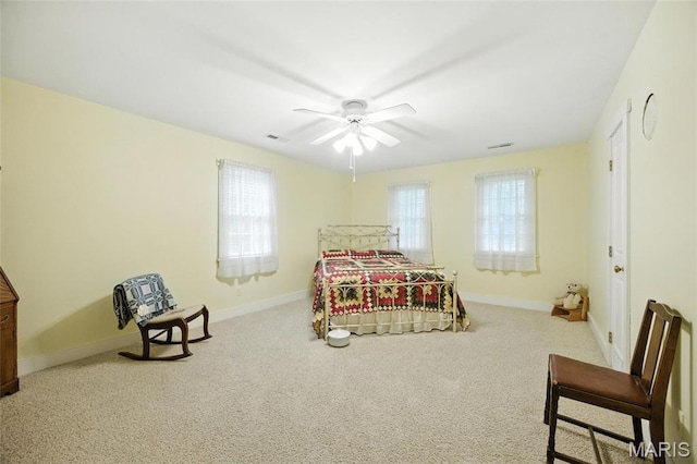 1423 Emily Ln, Festus, MO 63028 - bedroom featuring carpet and ceiling fan