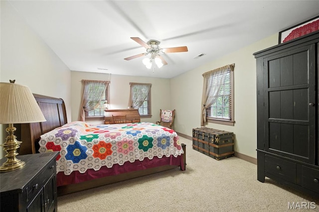 1423 Emily Ln, Festus, MO 63028 - bedroom with carpet flooring and ceiling fan