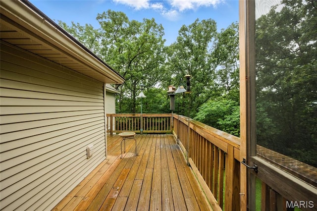 1423 Emily Ln, Festus, MO 63028 - view of wooden terrace