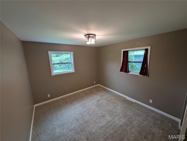326 S Elm St, Bethalto, IL 62010 - carpeted spare room featuring healthy amount of natural light and baseboards