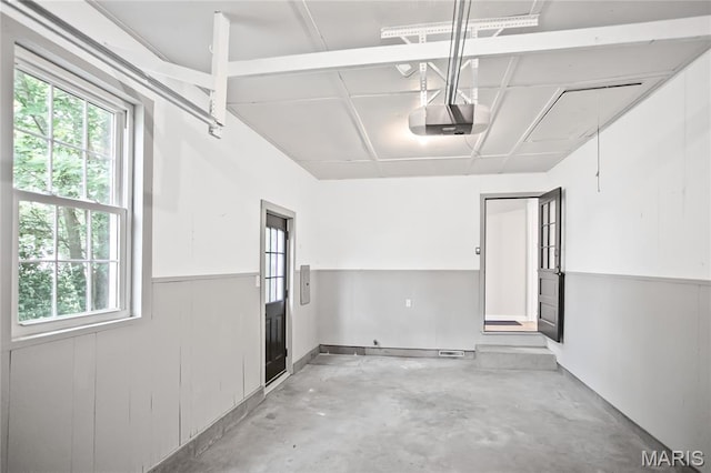 420 E Hauser St, Litchfield, IL 62056 - garage featuring a garage door opener