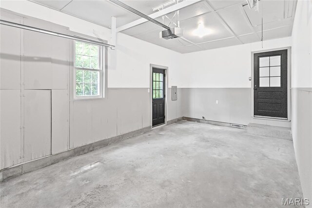 420 E Hauser St, Litchfield, IL 62056 - garage with a garage door opener