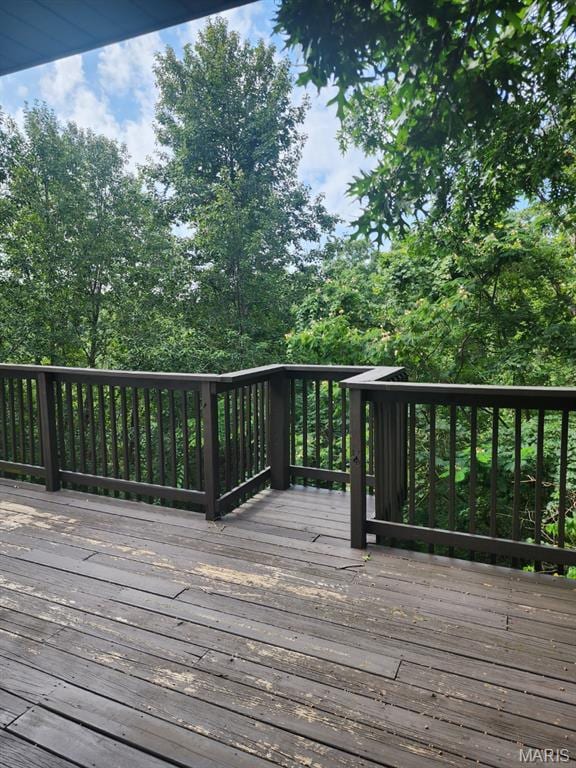 108 Auburn Dr, Waynesville, MO 65583 - view of wooden deck