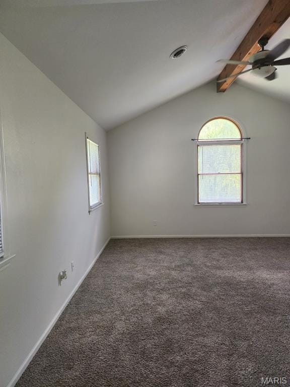 108 Auburn Dr, Waynesville, MO 65583 - carpeted spare room with a ceiling fan and baseboards