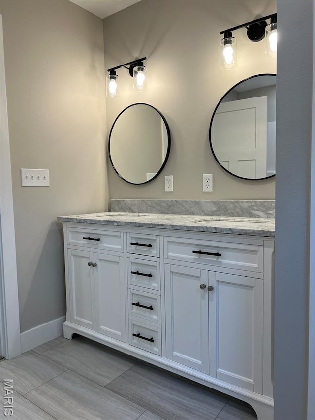 518 Rue Lamande, Bonne Terre, MO 63628 - bathroom with vanity and baseboards