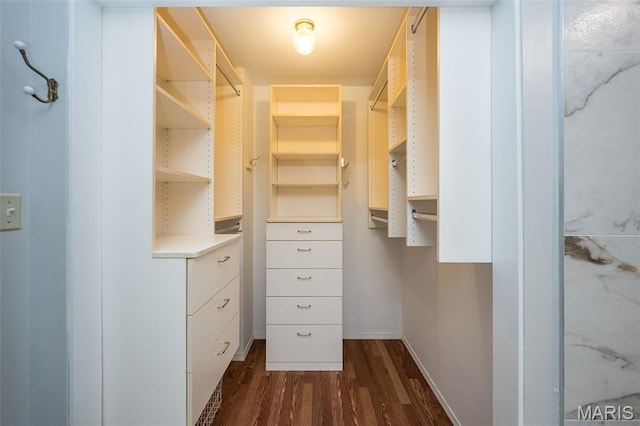 2237 Ole Castle Ct, Chesterfield, MO 63017 - spacious closet featuring dark wood-style floors