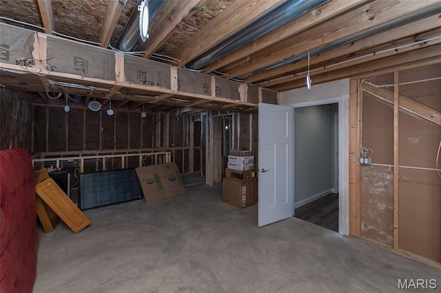424 Triathlon Dr, Foristell, MO 63348 - view of unfinished basement