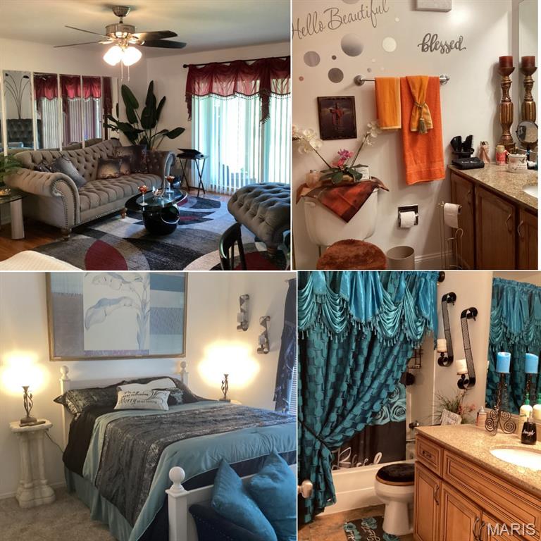 4128 Riverfront Ct, Florissant, MO 63034 - view of marketing collateral with multiple images
