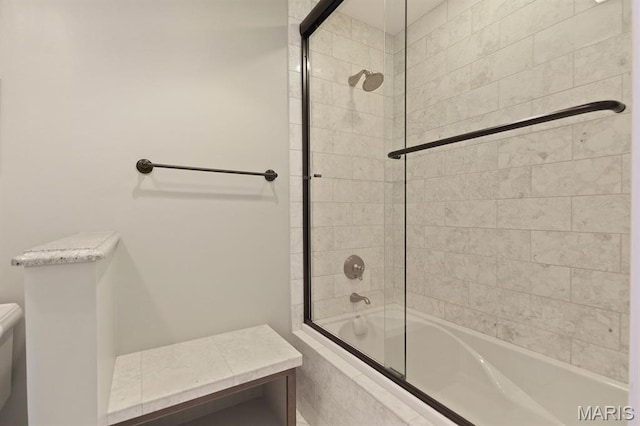 6620 Lake Point Dr Unit 26, Osage Beach, MO 65065 - bathroom featuring toilet and tiled shower / bath