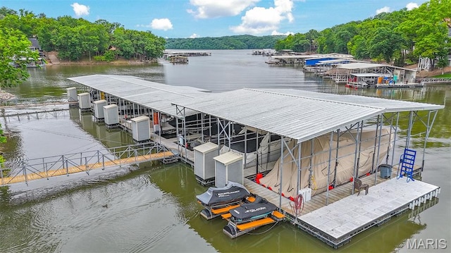 6620 Lake Point Dr Unit 26, Osage Beach, MO 65065 - dock with a water view