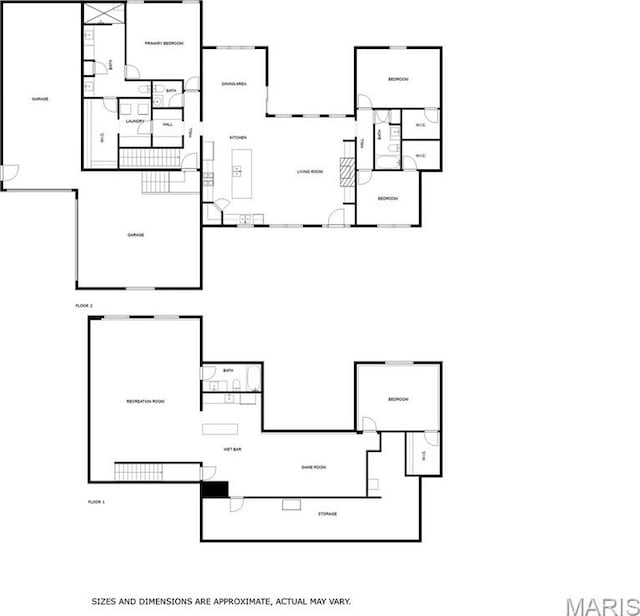 8353 Maple Grove Rd, Troy, IL 62294 - view of room layout