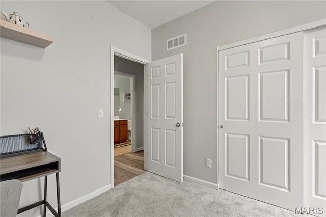 803 Brimley Dr, Cottleville, MO 63304 - carpeted bedroom with baseboards and a closet