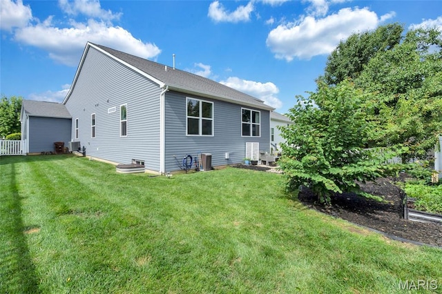 803 Brimley Dr, Cottleville, MO 63304 - rear view of property featuring a yard