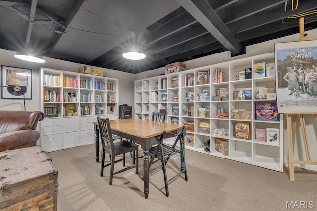 169 W Kirkham Ave, Webster Groves, MO 63119 - view of carpeted dining area