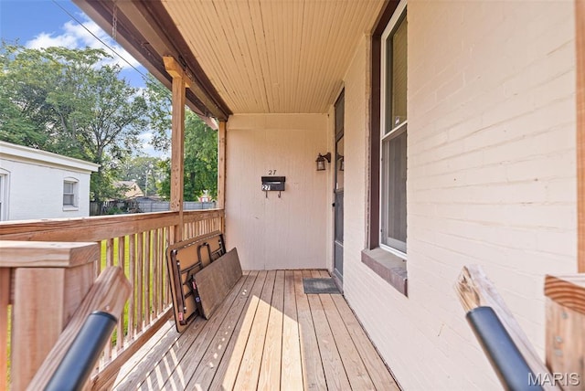 27 N 14th St, Belleville, IL 62220 - view of deck