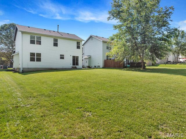 1305 Flintshire Ln, Lake St Louis, MO 63367 - rear view of property