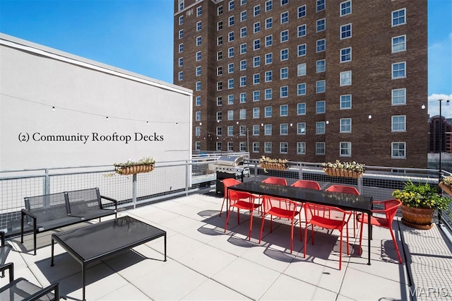 901 Washington Ave Unit 702, Saint Louis, MO 63101 - view of patio / terrace