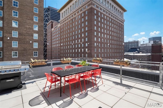 901 Washington Ave Unit 702, Saint Louis, MO 63101 - view of patio / terrace featuring area for grilling