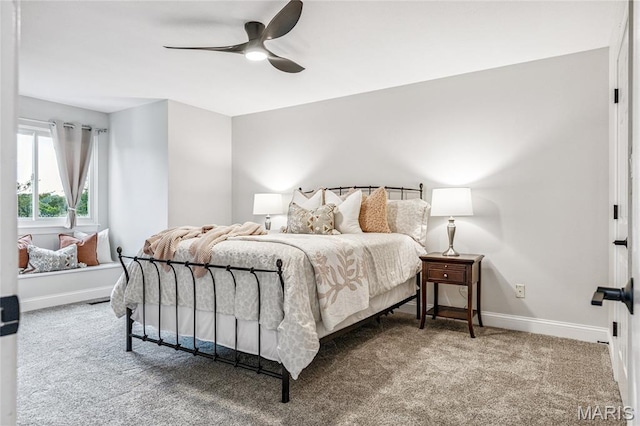 776 Hillenkamp Dr, Weldon Spring, MO 63304 - carpeted bedroom with baseboards and a ceiling fan
