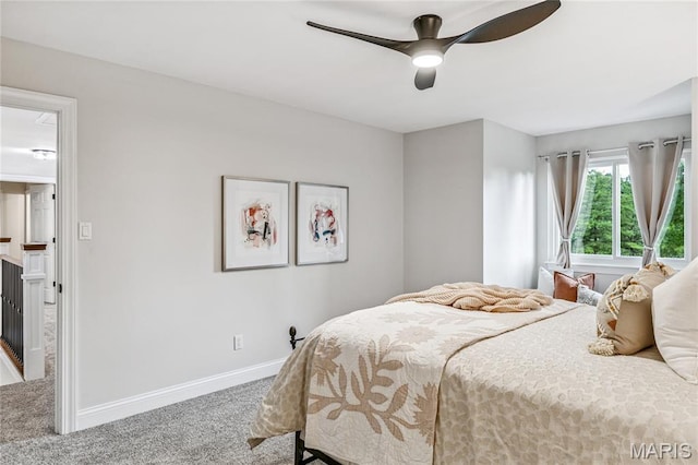 776 Hillenkamp Dr, Weldon Spring, MO 63304 - bedroom with carpet flooring and ceiling fan