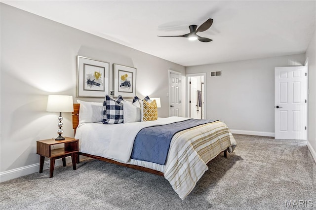 776 Hillenkamp Dr, Weldon Spring, MO 63304 - bedroom with carpet floors and ceiling fan