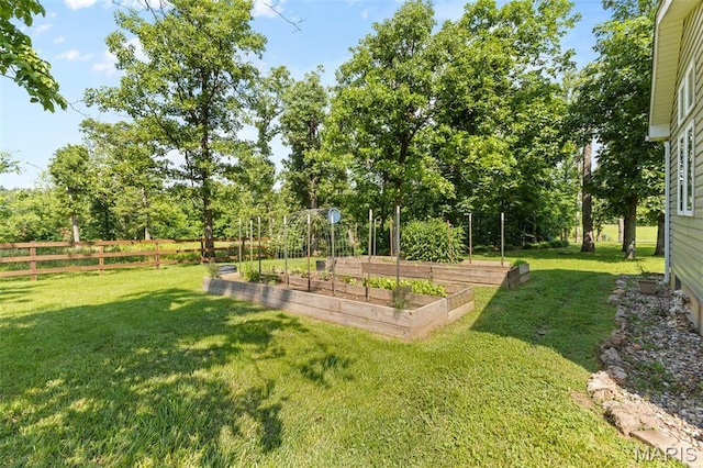 2004 Possum Hollow Rd, Farmington, MO 63640 - view of yard with a vegetable garden