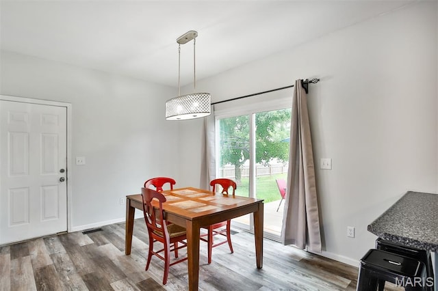 505 Lias Way, Wentzville, MO 63385 - dining room with wood finished floors and baseboards