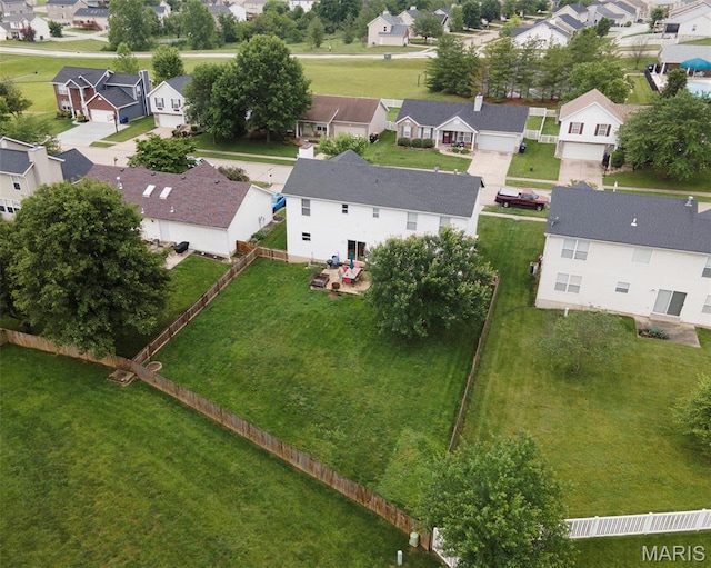 505 Lias Way, Wentzville, MO 63385 - aerial perspective of suburban area