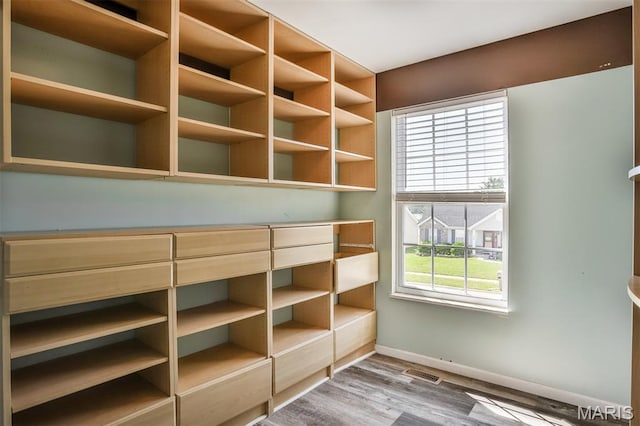 505 Lias Way, Wentzville, MO 63385 - spacious closet featuring wood finished floors