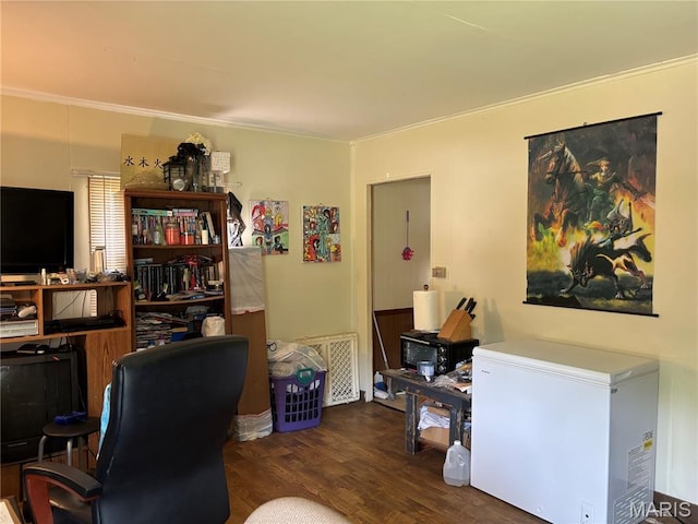 16 Rusty Wil Dr, Belleville, IL 62220 - office space with wood finished floors and crown molding